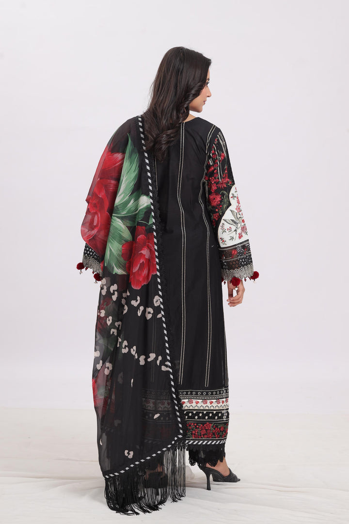 Design 1 - Baroque Eid Swiss Lawn Stitched