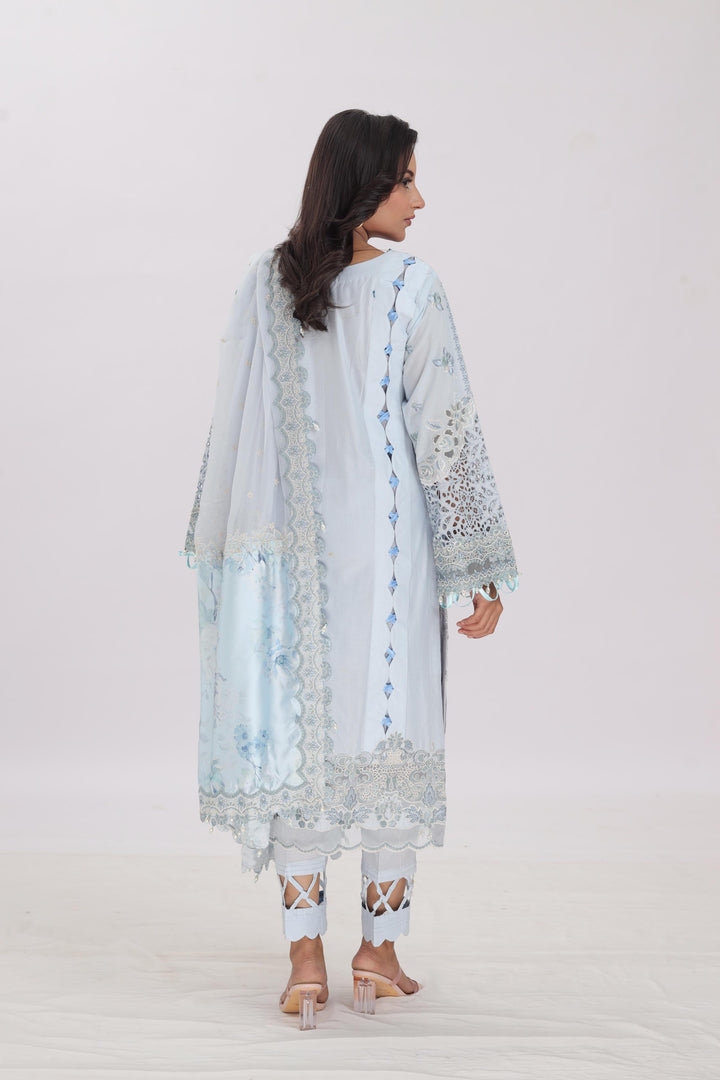 Design 2 - Baroque Eid Swiss Lawn Stitched