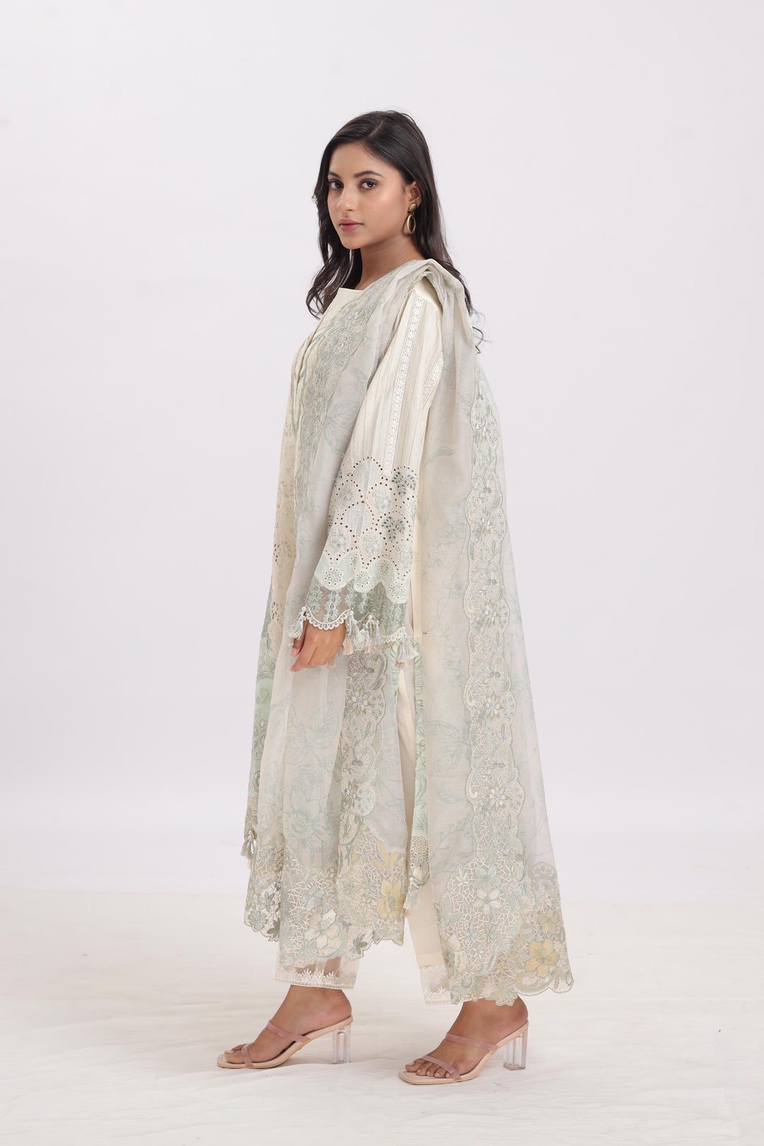 Design 4 - Baroque Eid Swiss Lawn Stitched