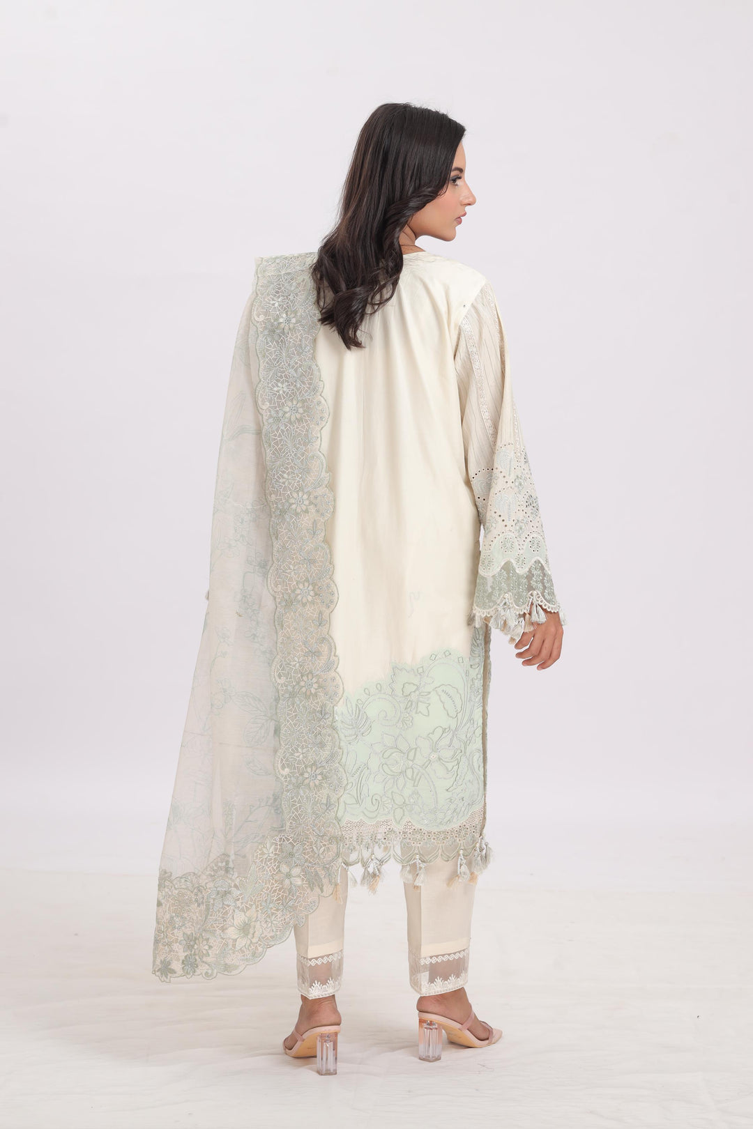 Design 4 - Baroque Eid Swiss Lawn Stitched