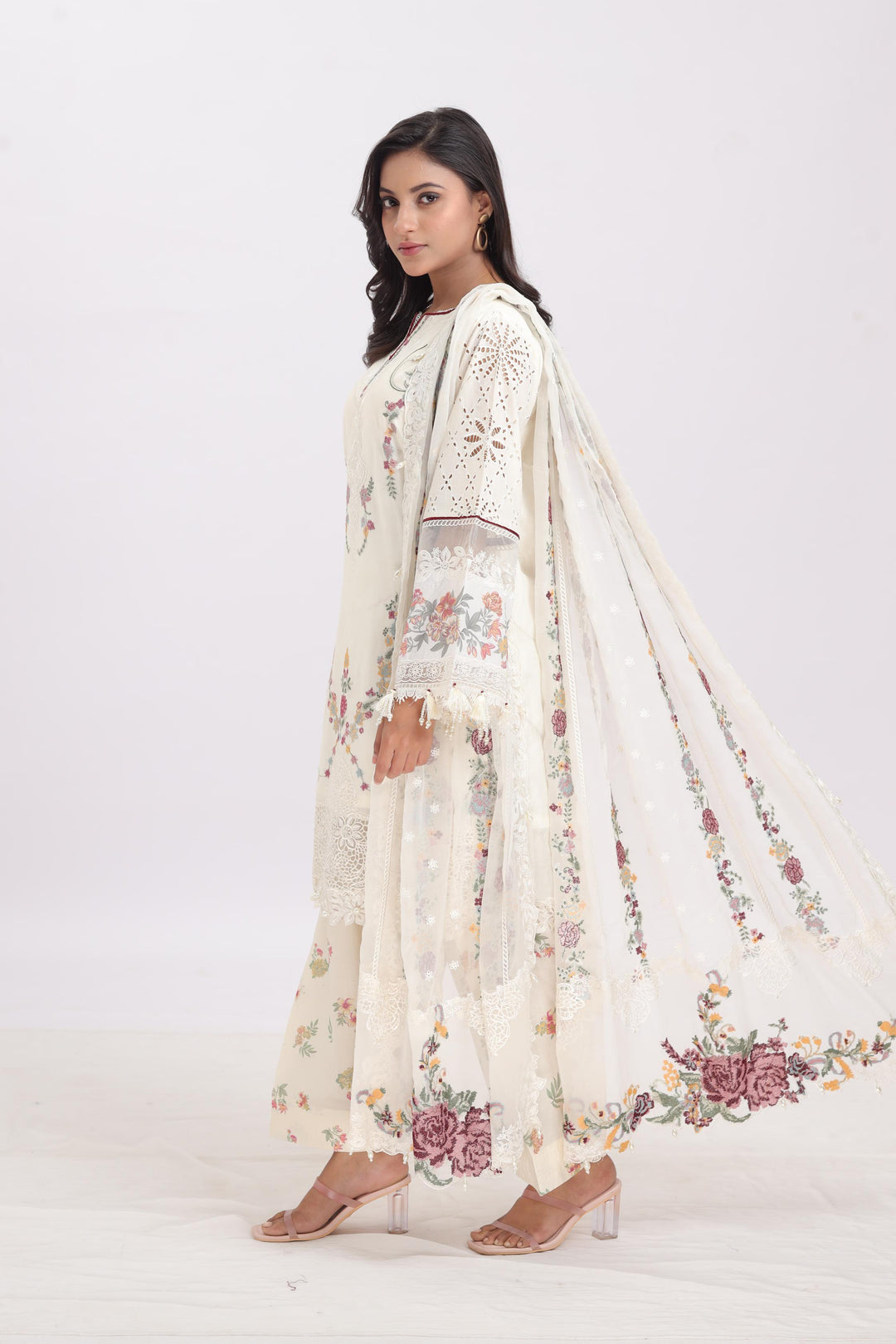 Design 6- Baroque Eid Swiss Lawn Stitched