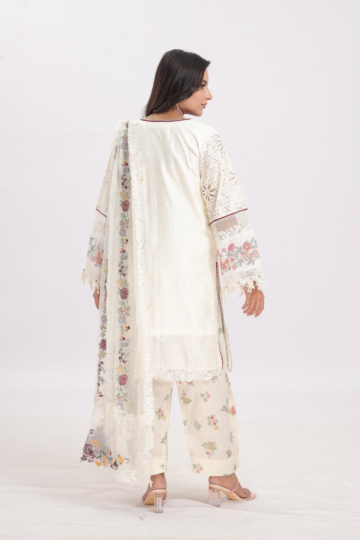 Design 6- Baroque Eid Swiss Lawn Stitched