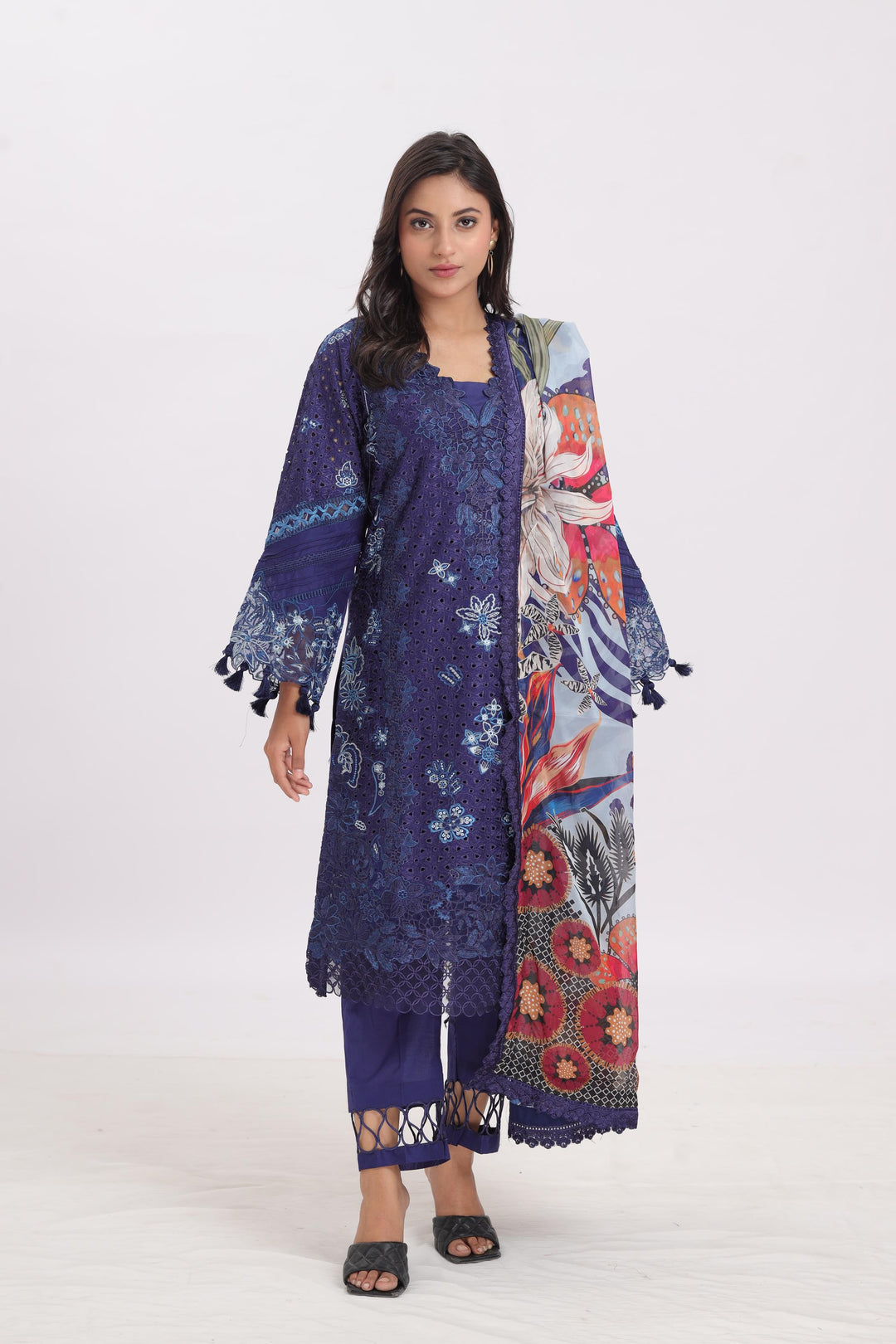 Design 7 - Baroque Eid Swiss Lawn Stitched