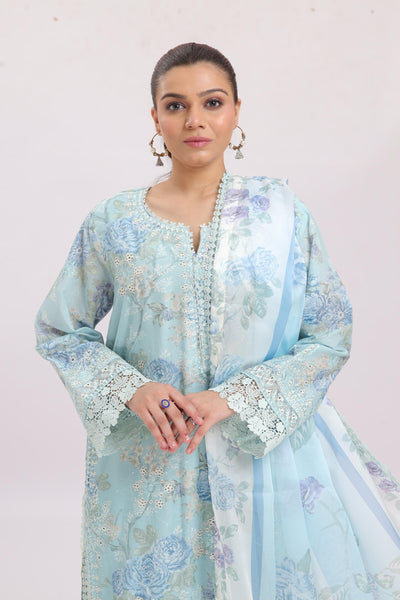 Bellefrost - Ayzel Printed Embroidered Stitched