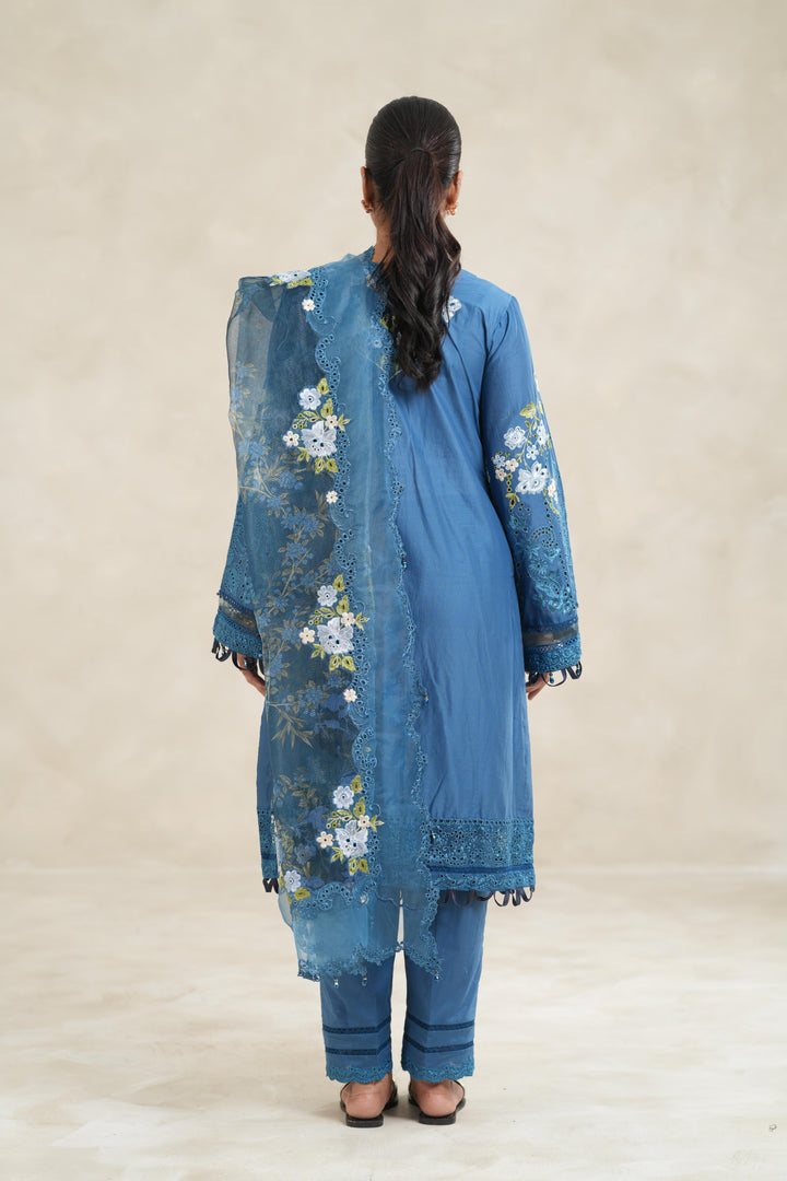Blue Blossoms - Tales of Petals Stitched by Sardinia