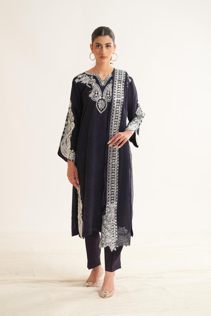 Blue Dazzle - Farasha Fiorella Formals Stitched