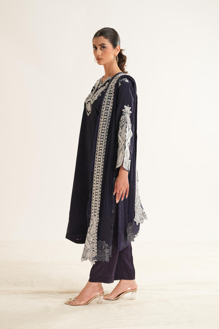 Blue Dazzle - Farasha Fiorella Formals Stitched