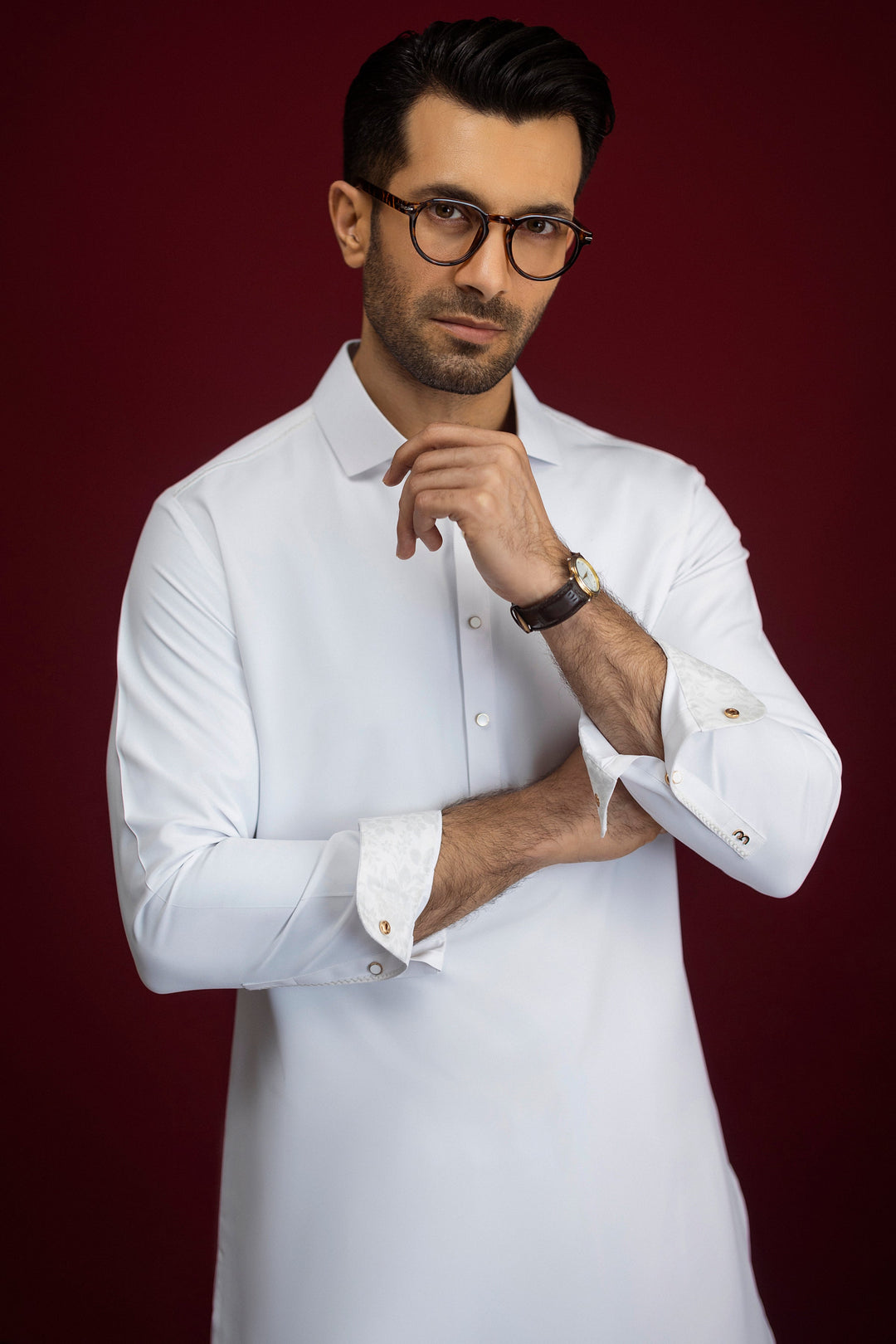 Blended White Shalwar Kameez - Cast & Crew