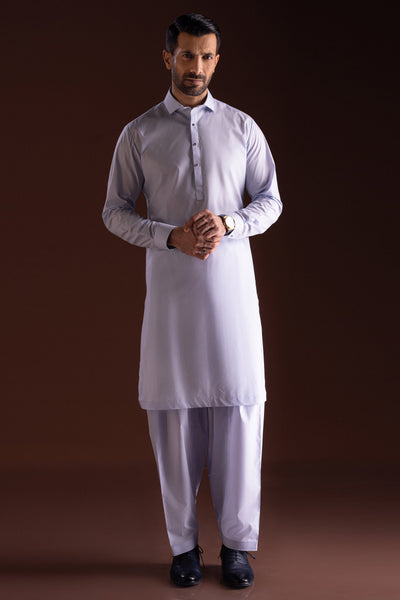 Cotton Blue Kameez Shalwar - Cast & Crew