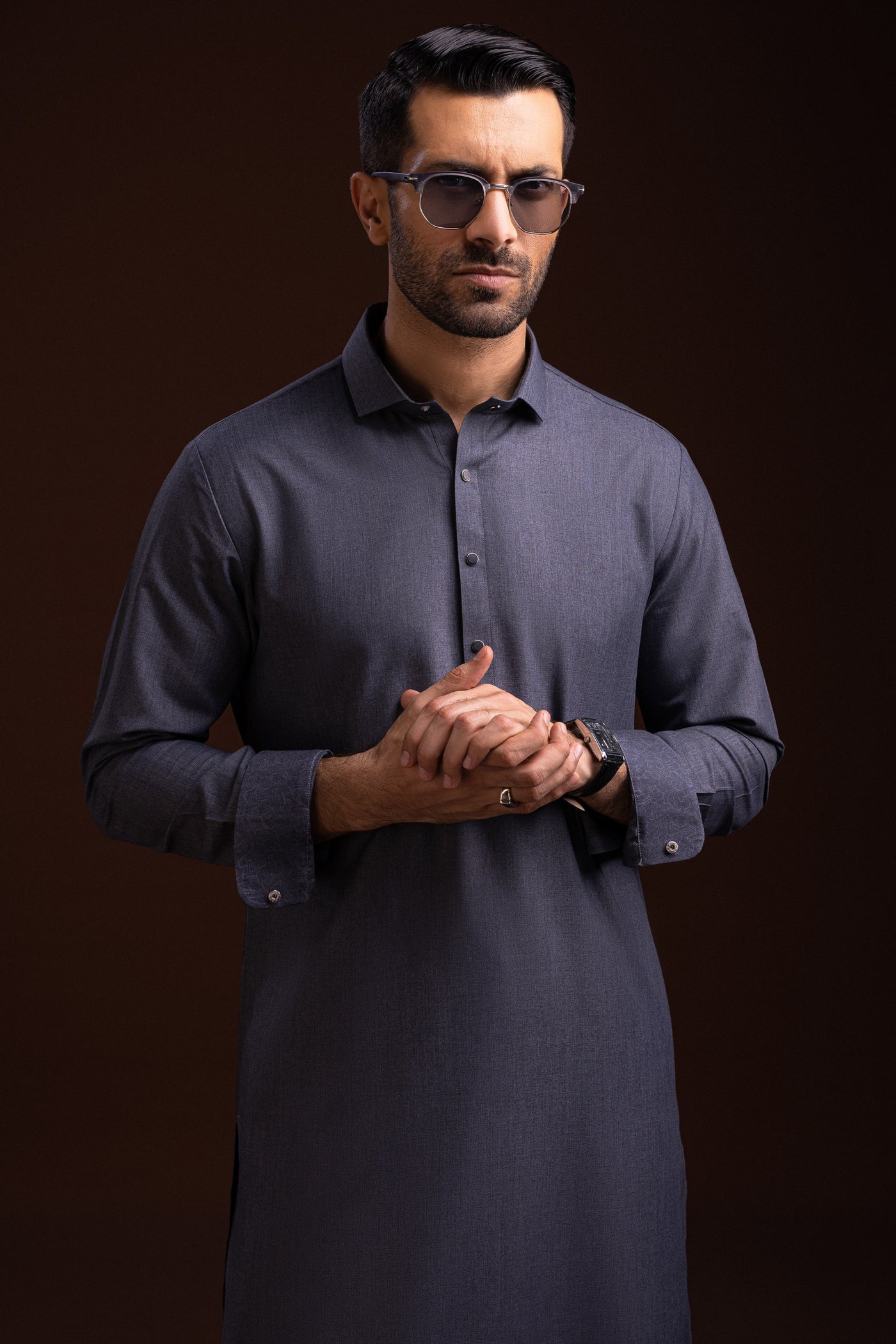 Blended Grey Kameez Shalwar - Cast & Crew