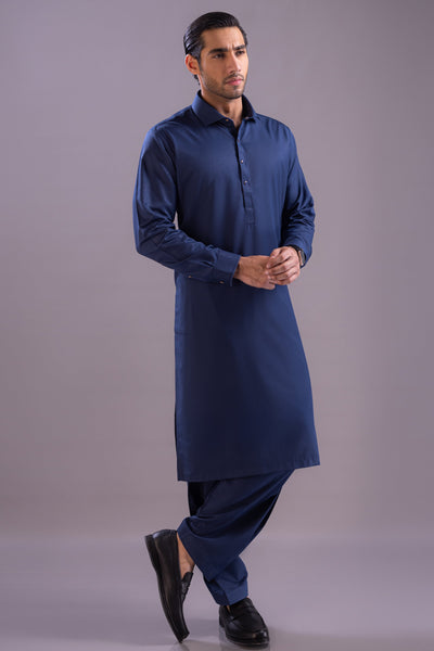 Blended Blue Shalwar Kameez - Cast & Crew