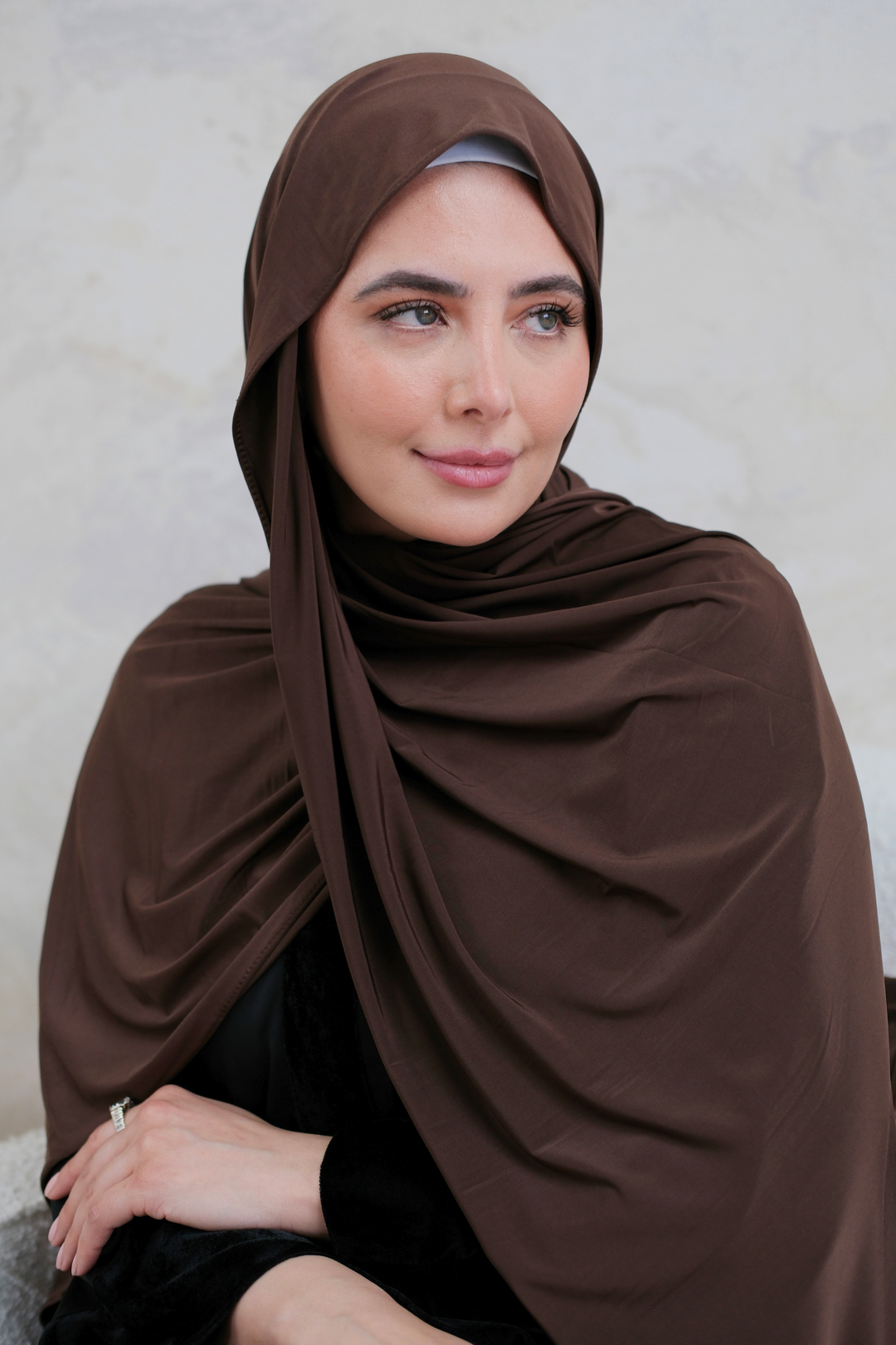 Cappucino Fluid Jersey Hijab