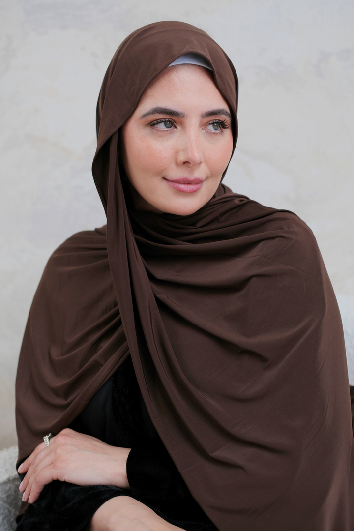 Cappucino Fluid Jersey Hijab