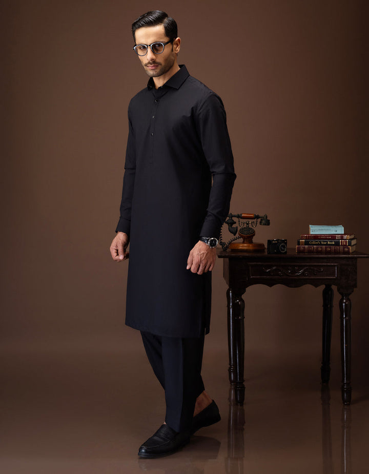 Blended Carbon  Grey Shalwar Kameez - Cast & Crew