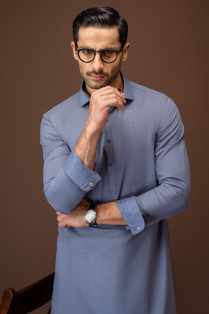 Blended Denim Shalwar Kameez - Cast & Crew