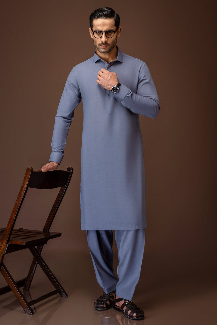 Blended Denim Shalwar Kameez - Cast & Crew