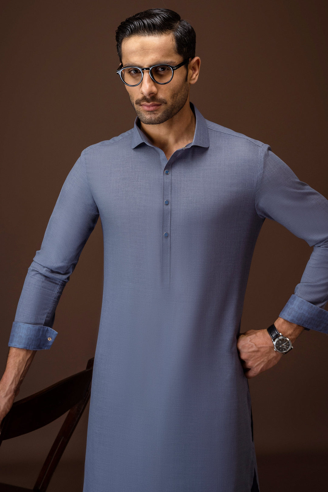Blended Denim Shalwar Kameez - Cast & Crew