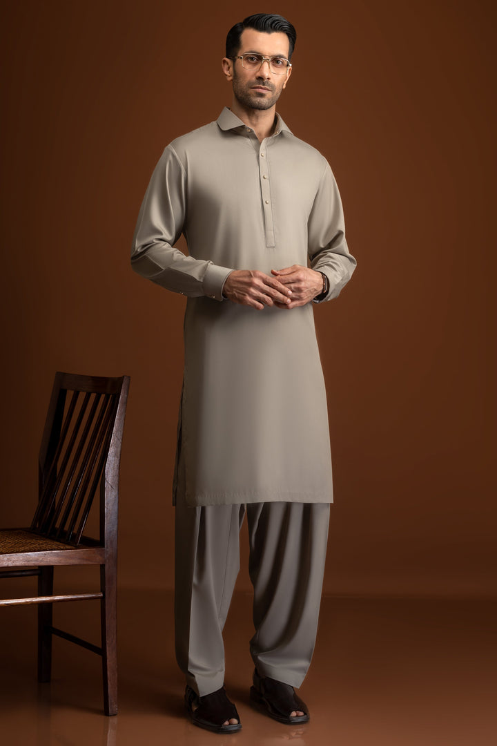 Blended Sand Shalwar Kameez - Cast & Crew