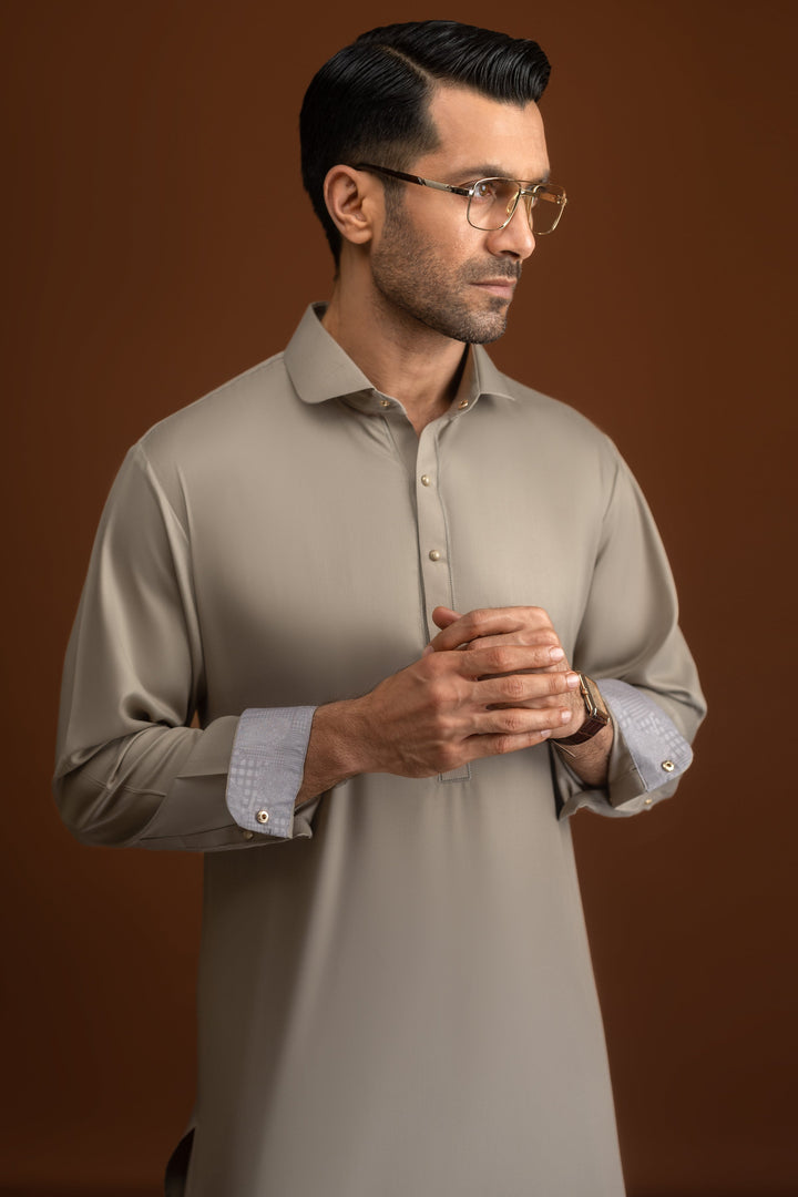 Blended Sand Shalwar Kameez - Cast & Crew