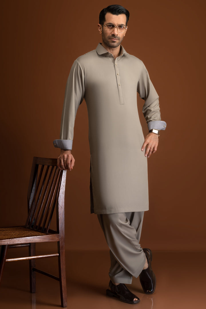 Blended Sand Shalwar Kameez - Cast & Crew