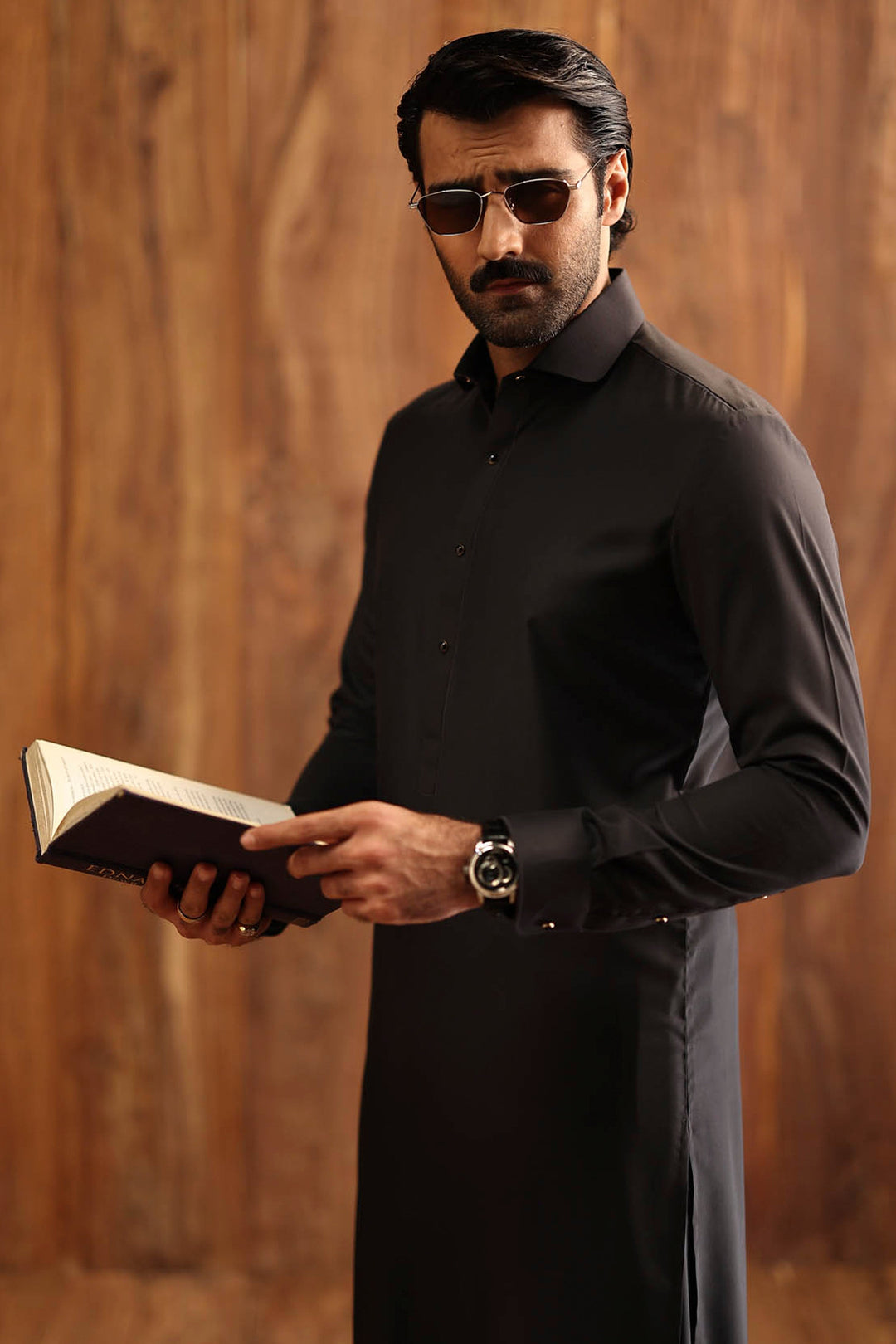 Blended Carbon  Grey Shalwar Kameez - Cast & Crew