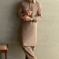 Blended Dark Sand Shalwar Kameez - Cast & Crew