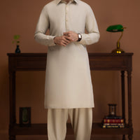 Blended Pale Khaki Shalwar Kameez - Cast & Crew