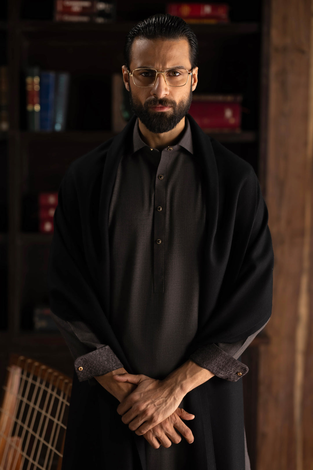 Blended Coffee Shalwar Kameez - J. Junaid Jamshed