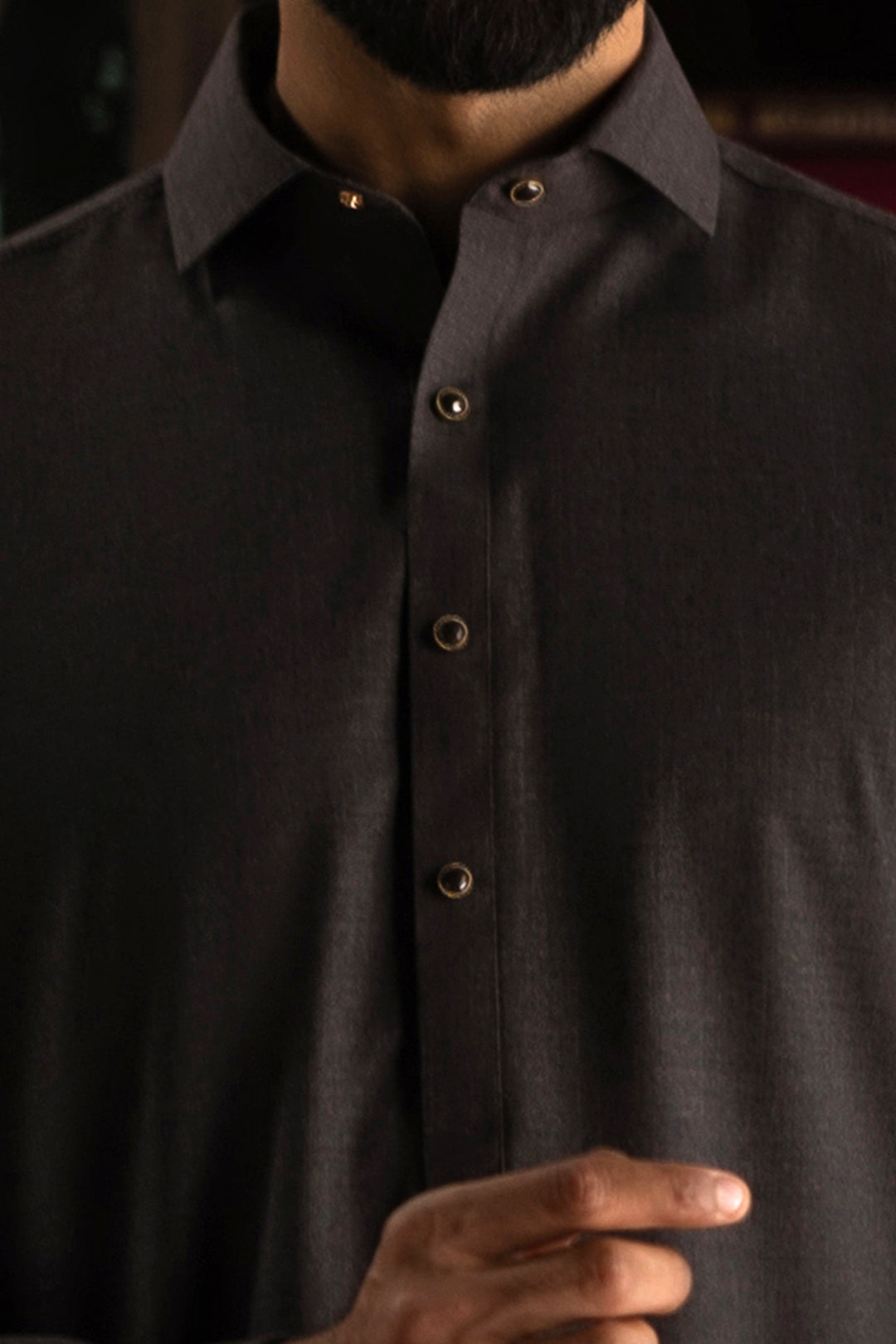 Blended Coffee Shalwar Kameez - J. Junaid Jamshed