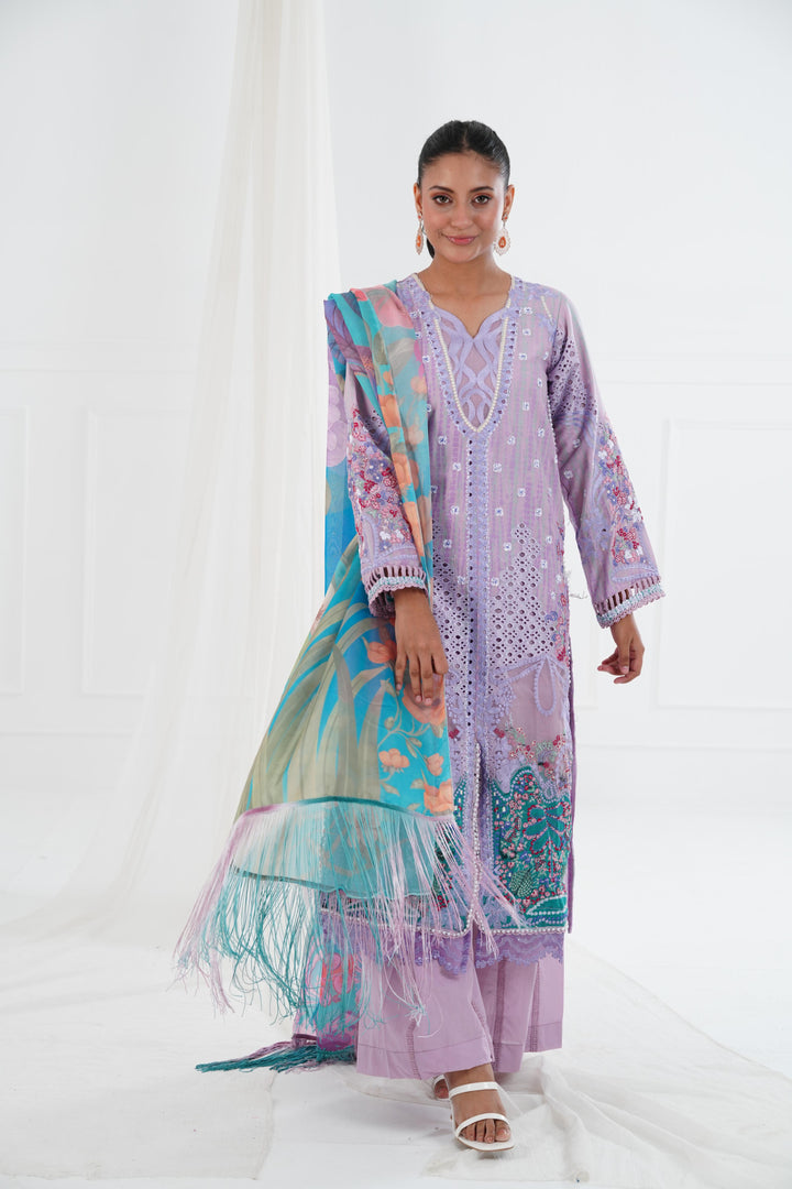 Chrysa - Afrozeh Luxury Lawn Stitched