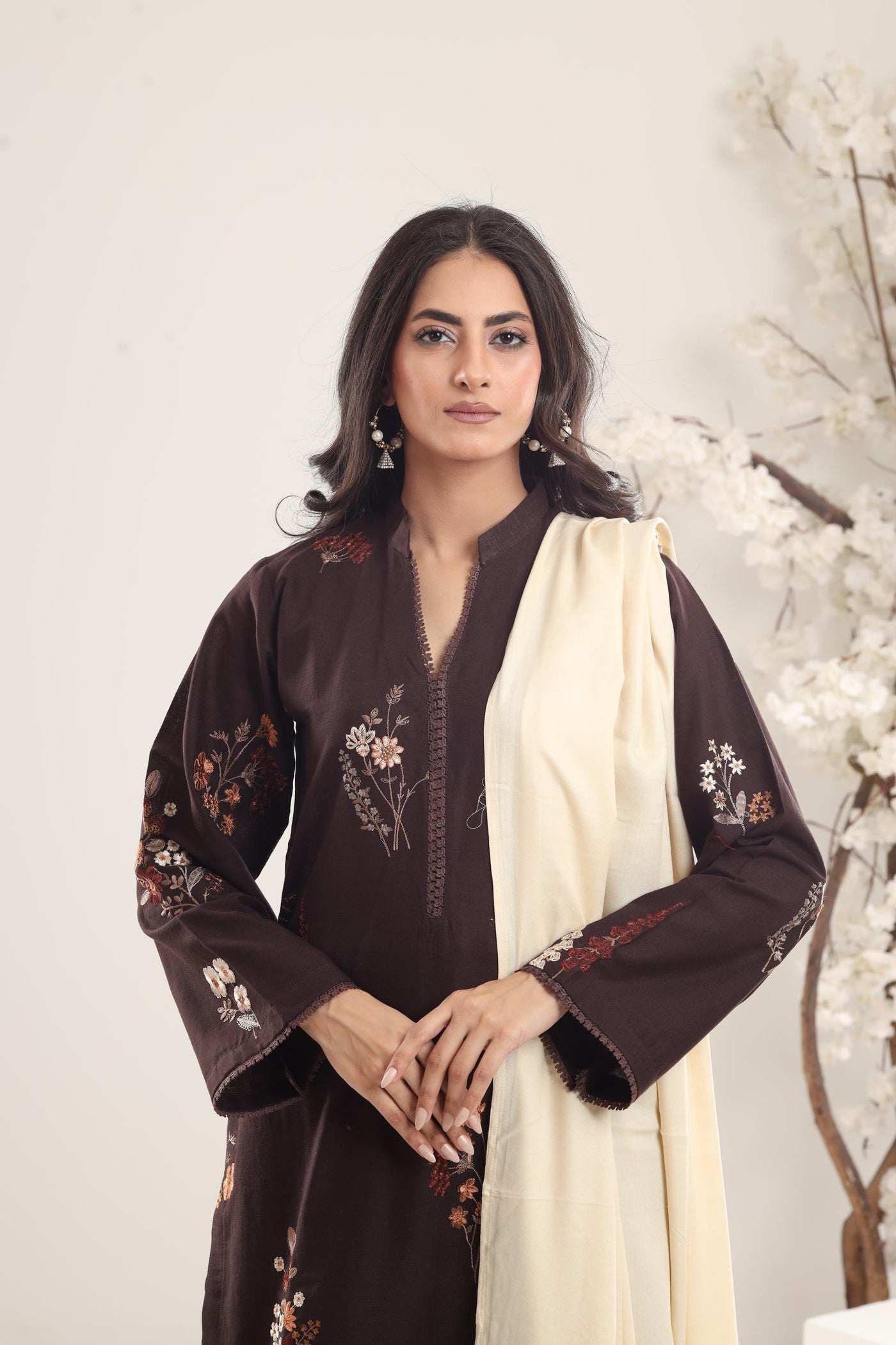 Citrine-2A - Coco by Zara Shahjahan Winter Stitched