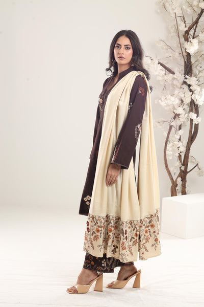 Citrine-2A - Coco by Zara Shahjahan Winter Stitched