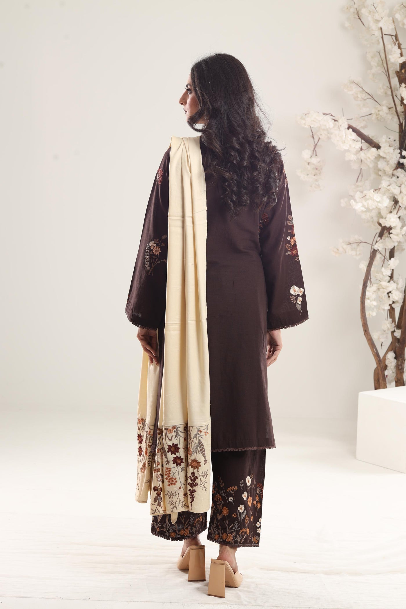 Citrine-2A - Coco by Zara Shahjahan Winter Stitched