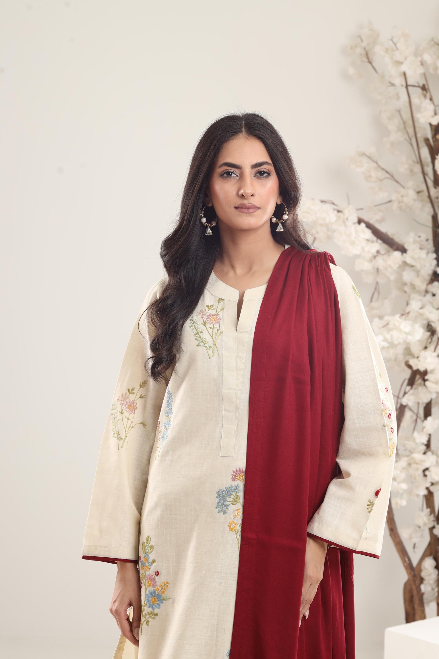 Citrine-2B - Coco by Zara Shahjahan Winter Stitched