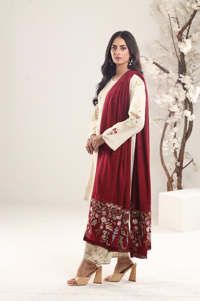 Citrine-2B - Coco by Zara Shahjahan Winter Stitched