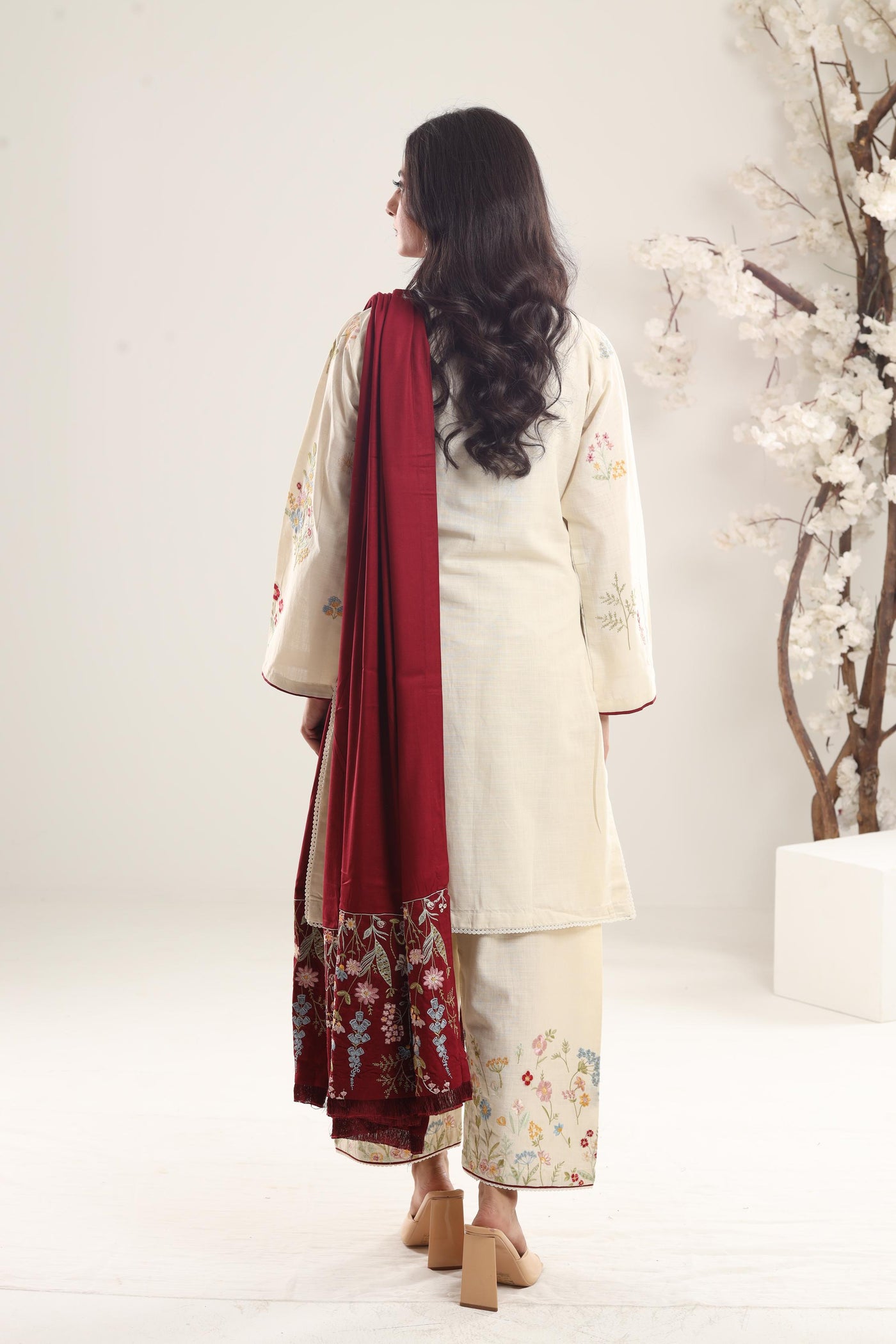 Citrine-2B - Coco by Zara Shahjahan Winter Stitched