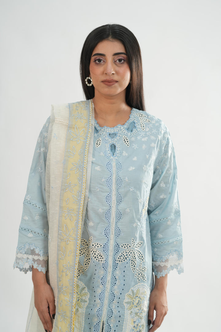 Nayra - Qalamkar Chikankari Eid Edit Stitched