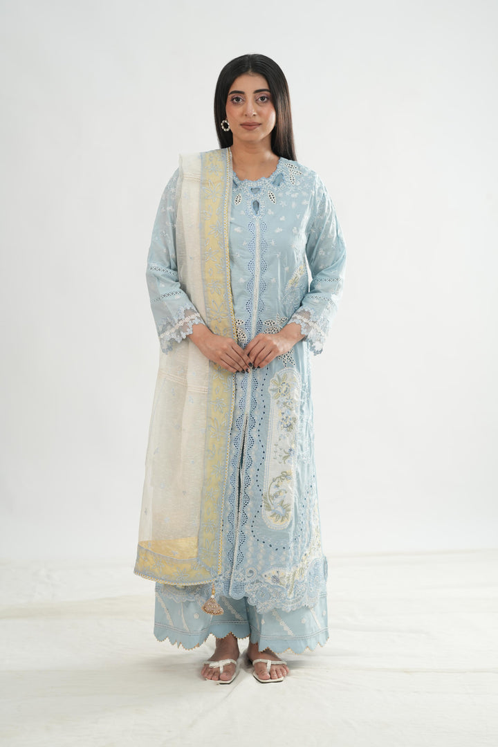 Nayra - Qalamkar Chikankari Eid Edit Stitched