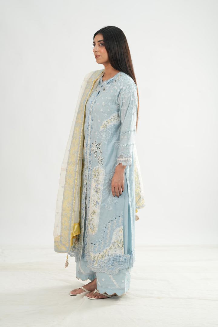 Nayra - Qalamkar Chikankari Eid Edit Stitched