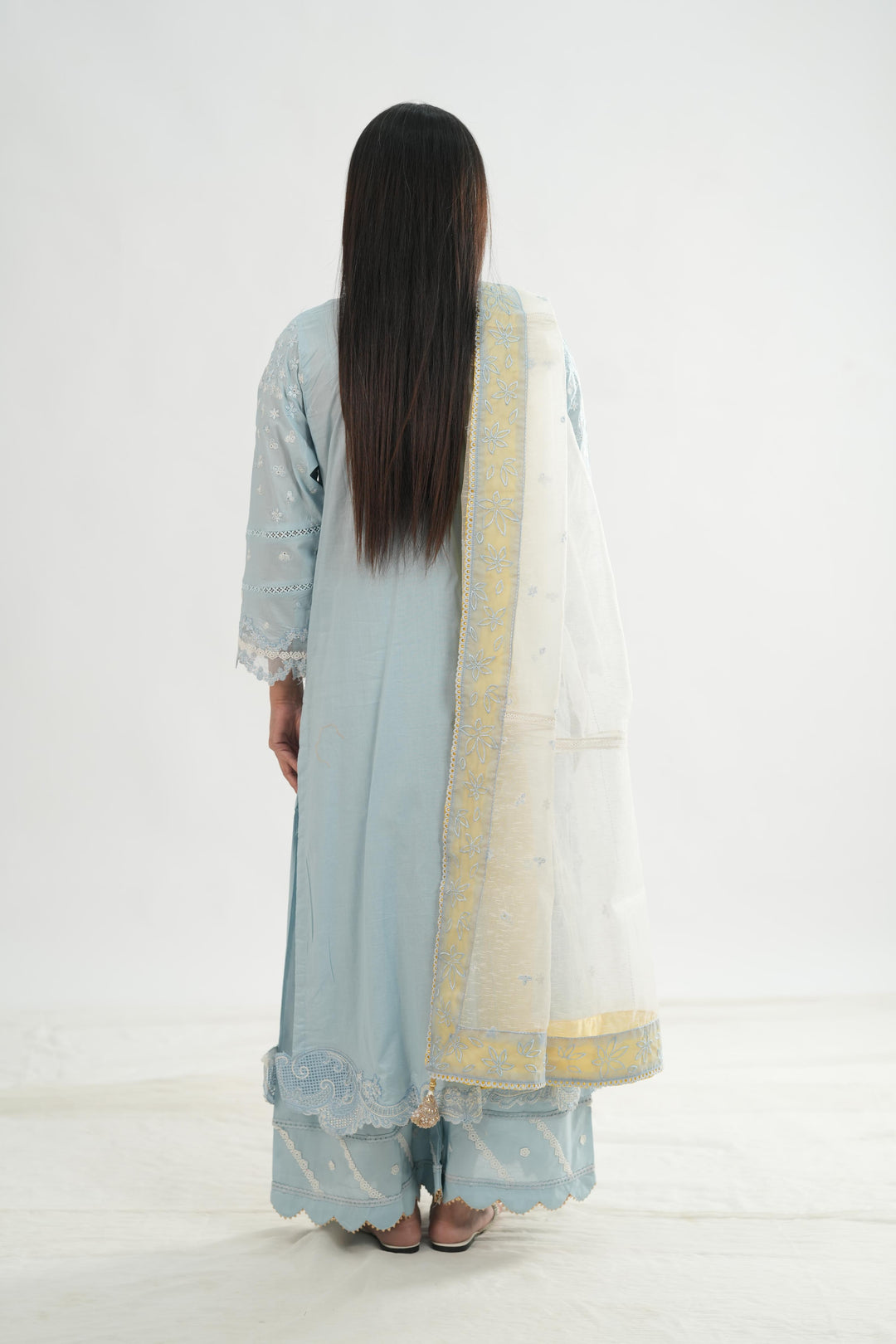 Nayra - Qalamkar Chikankari Eid Edit Stitched