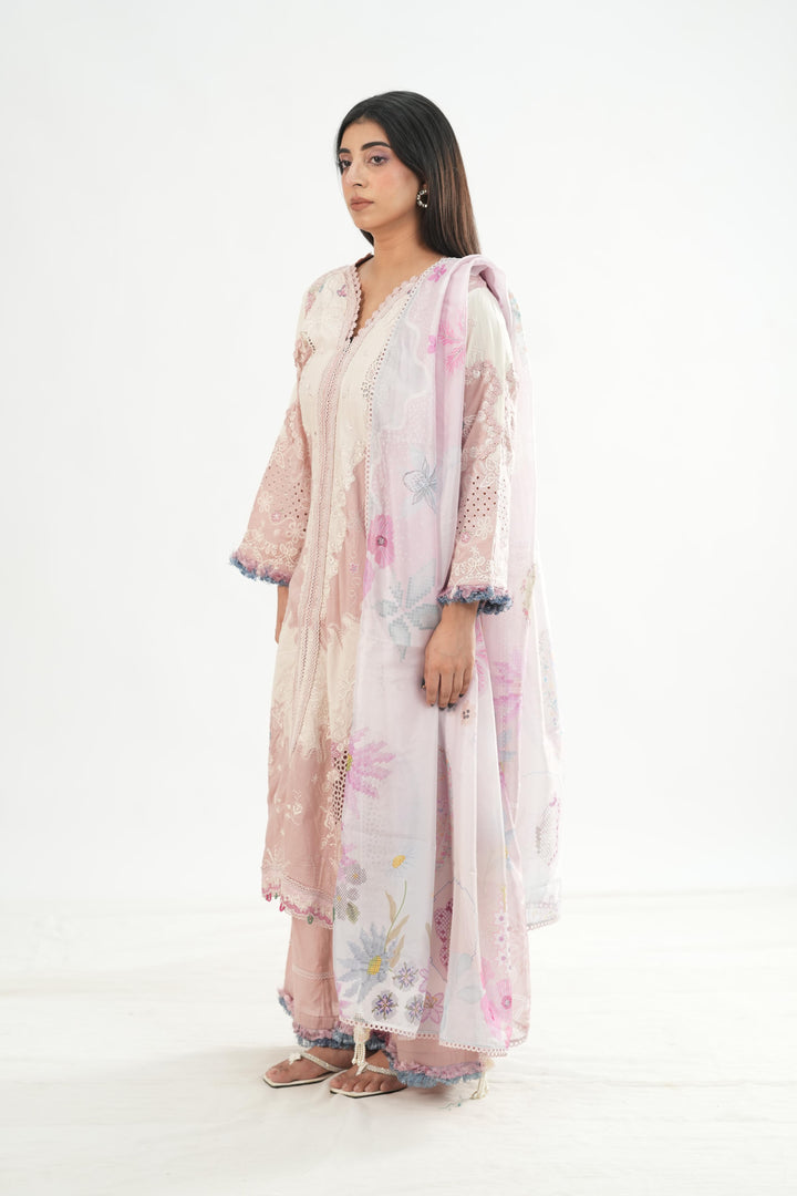 Noura - Qalamkar Chikankari Eid Edit Stitched