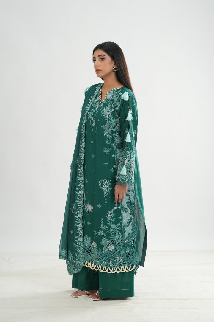 Rogue - Qalamkar Chikankari Eid Edit Stitched
