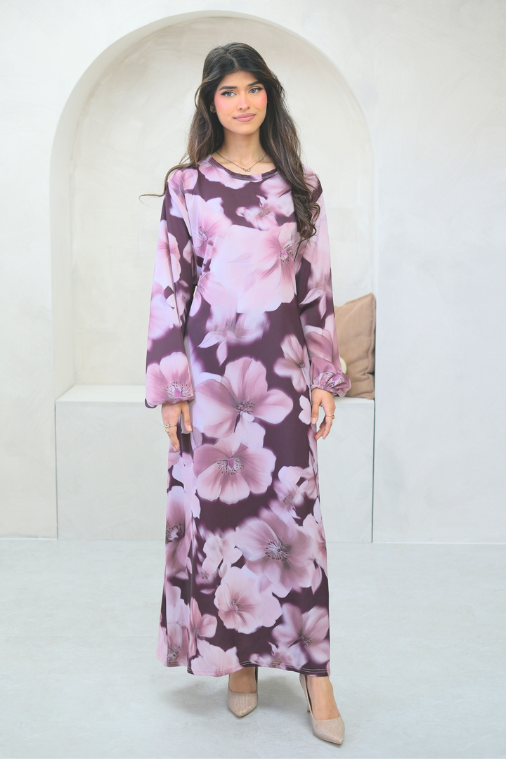 Elyra Blush Bloom Dress
