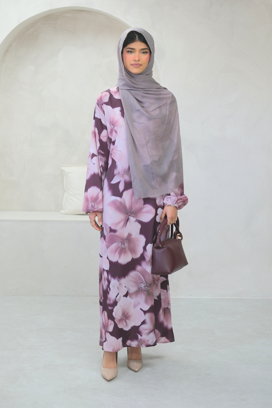 Elyra Blush Bloom Dress