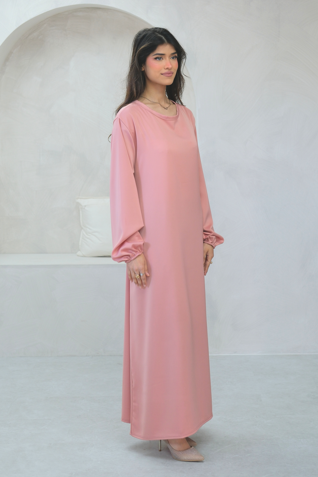 Elyra Rose Veil Dress
