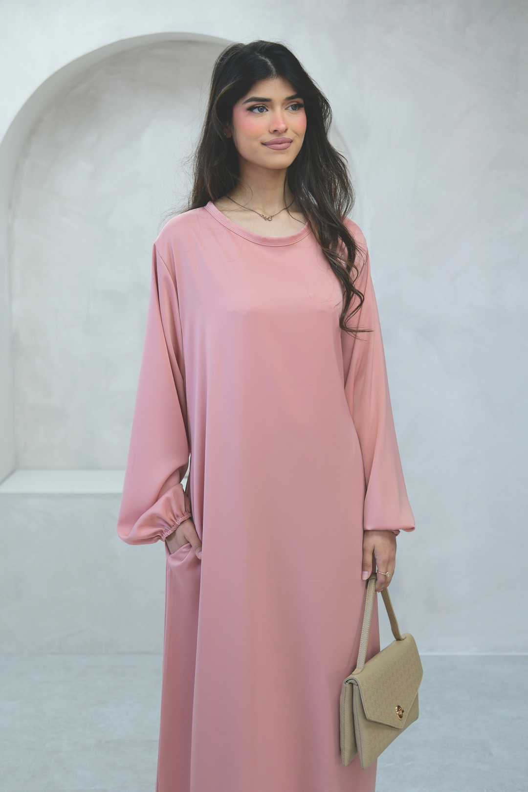 Elyra Rose Veil Dress