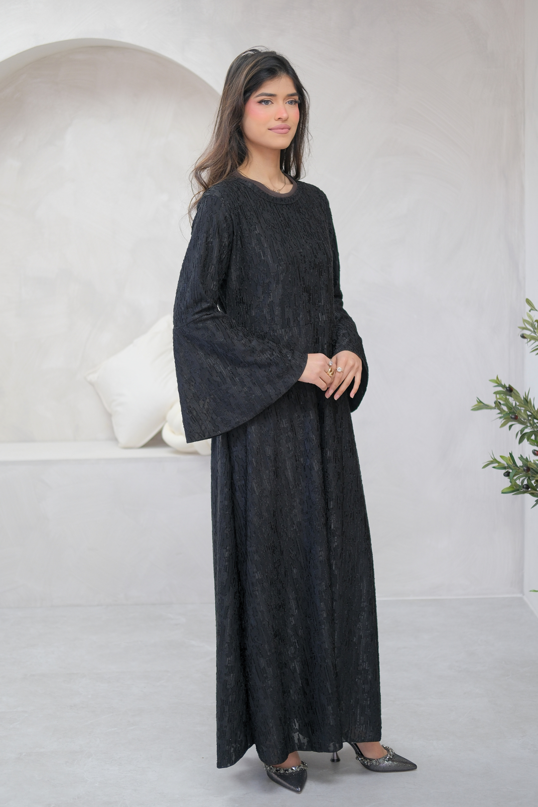 Veloura Jacquard Dress