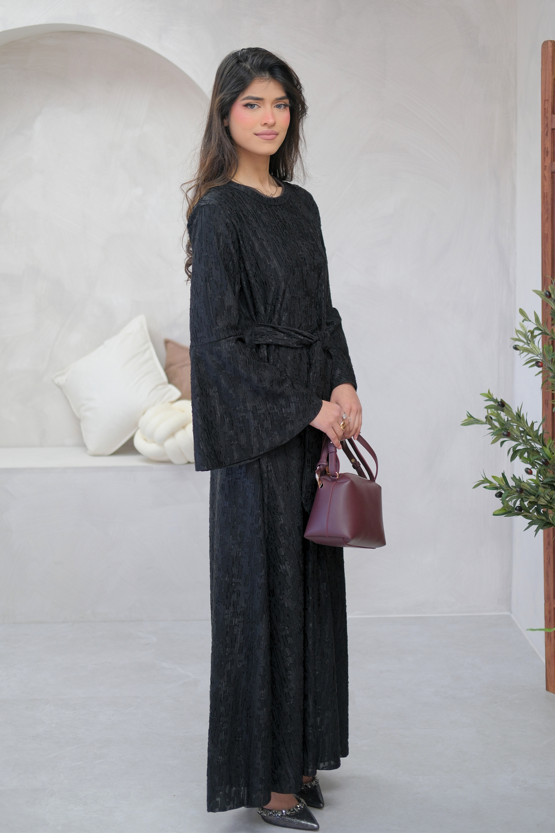 Veloura Jacquard Dress