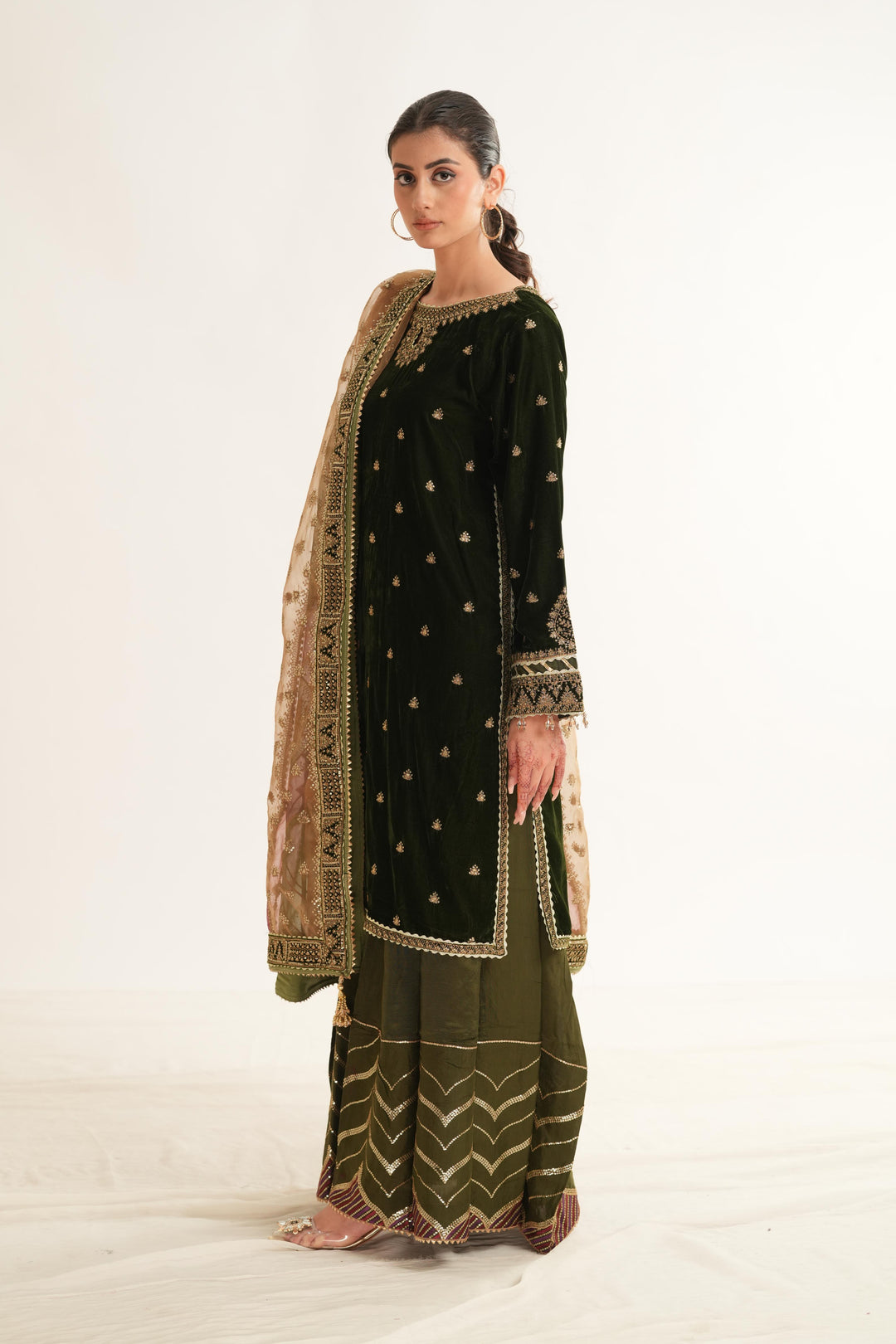 Design 9 - Jazmin Chandni Velvet Formal Stitched