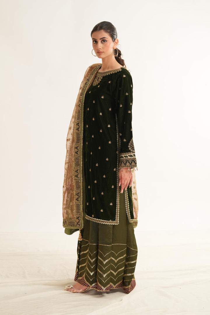 Design 9 - Jazmin Chandni Velvet Formal Stitched